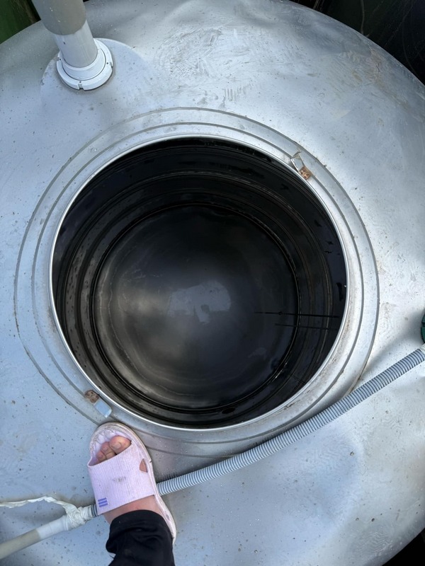 三星湯圍社區自來水塔，溫泉水塔清洗