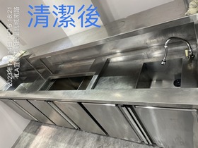 宜蘭冬山清潔-飲料店裝潢細清